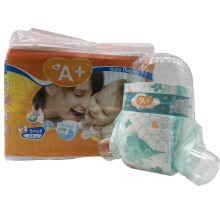 China Manufacturer Wholesale Price OEM Brand High Quality Disposable 100% Cotton Baby Diaper Packed in Bales